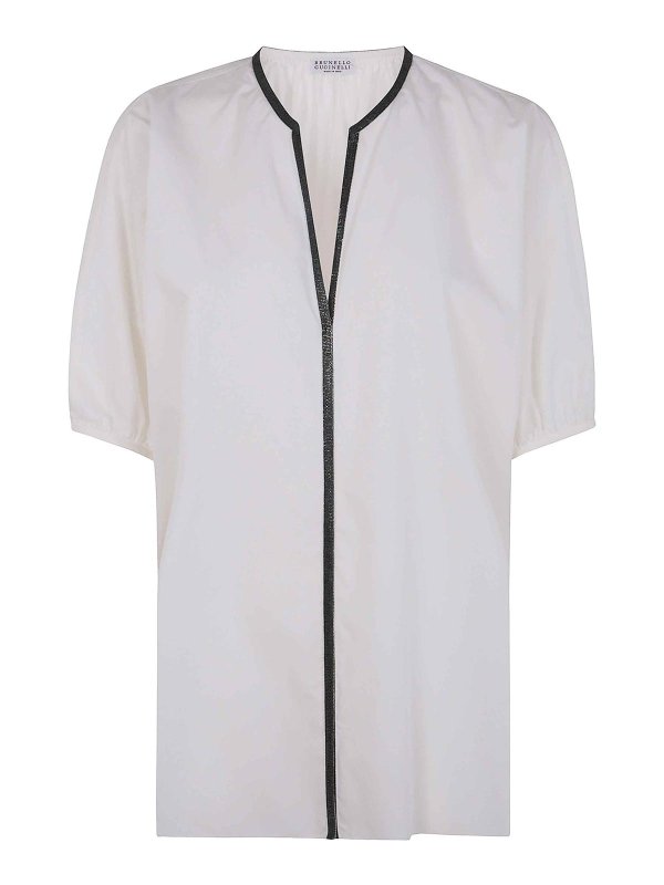 BRUNELLO CUCINELLI: Blusen - Bluse - Nude