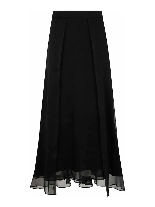 BRUNELLO CUCINELLI: Long skirts - Long Flared Skirt