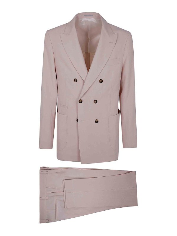 BRUNELLO CUCINELLI: formal suits - Double Breast Suit