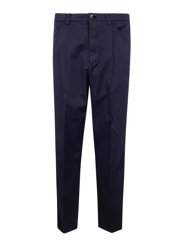 BRUNELLO CUCINELLI: Jeans à jambe droite - Jean Droit - Bleu