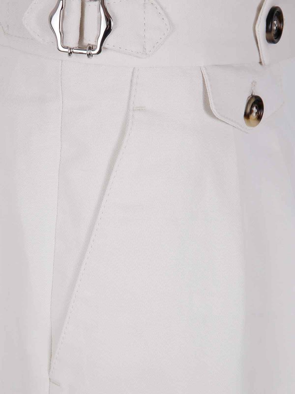 The Best Shops BRUNELLO CUCINELLI: トラウザーショーツ - ショートパンツ - 白