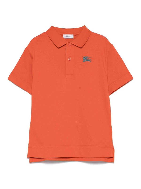 BURBERRY: polo - Polo in cotone