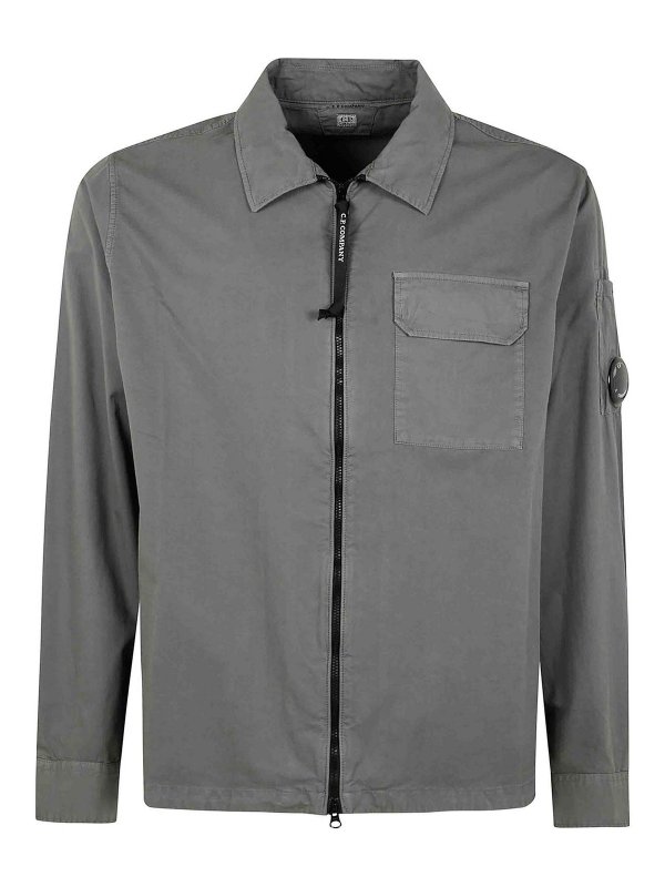 C.P. COMPANY: giacche casual - Overshirt con zip