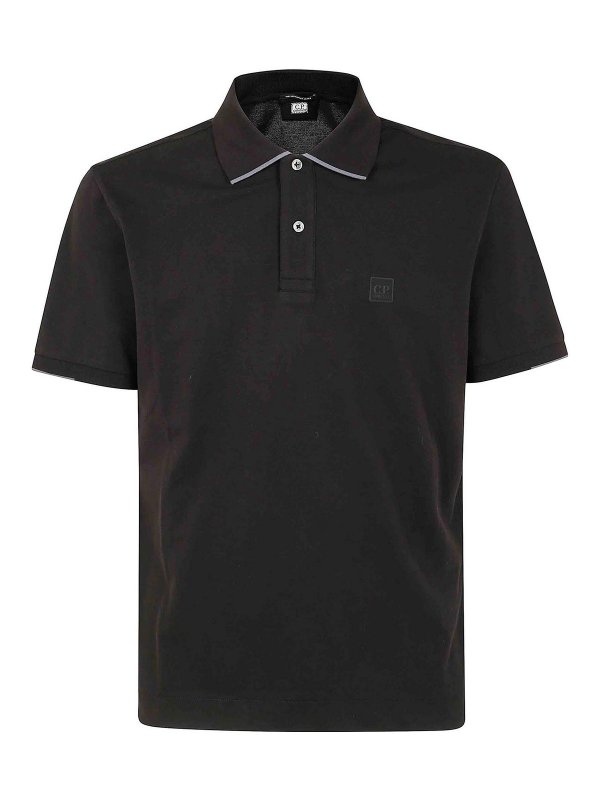 C.P. COMPANY: Poloshirts - Poloshirt - Schwarz