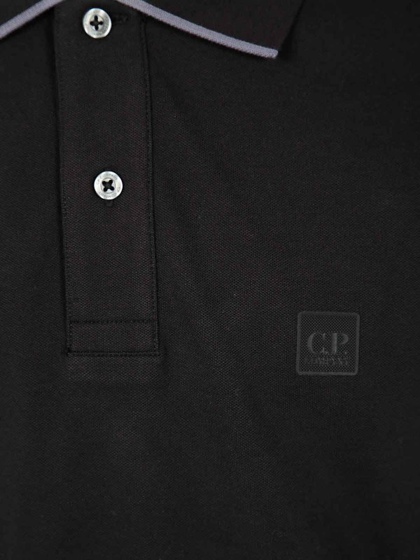 The Best Shops C.P. COMPANY: Poloshirts - Poloshirt - Schwarz