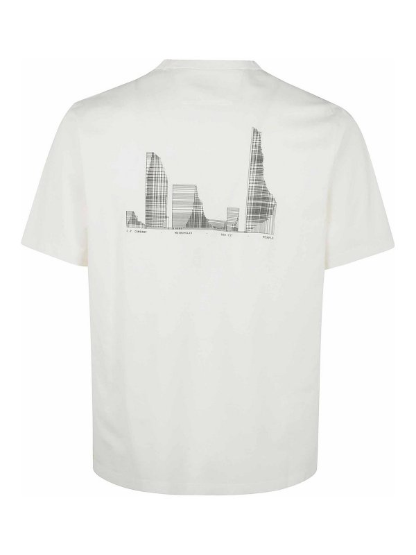 C.P. COMPANY: T-shirts online - T-Shirt - Weiß