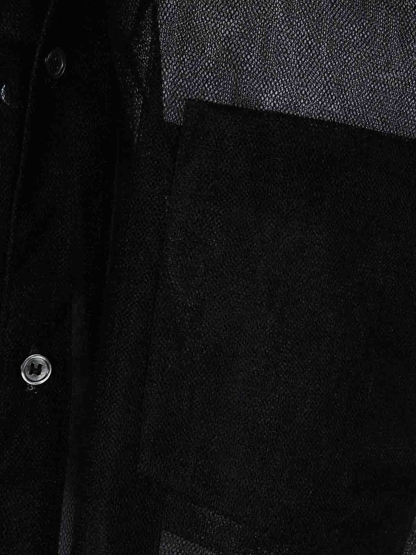 The Best Shops COMME DES GARÇONS HOMMES PLUS: Hemden - Hemd - Weiß