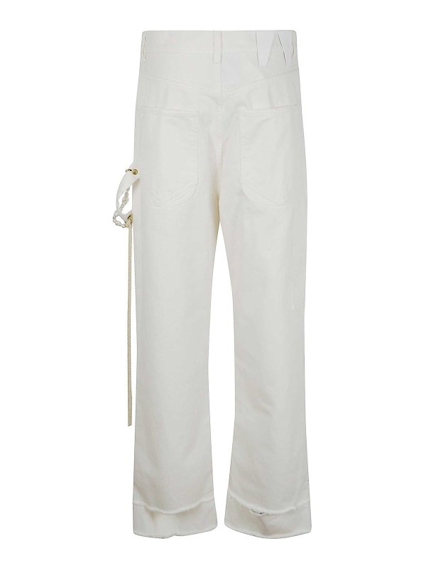 DARKPARK: Jeans à jambe droite online - Jean Droit - Blanc