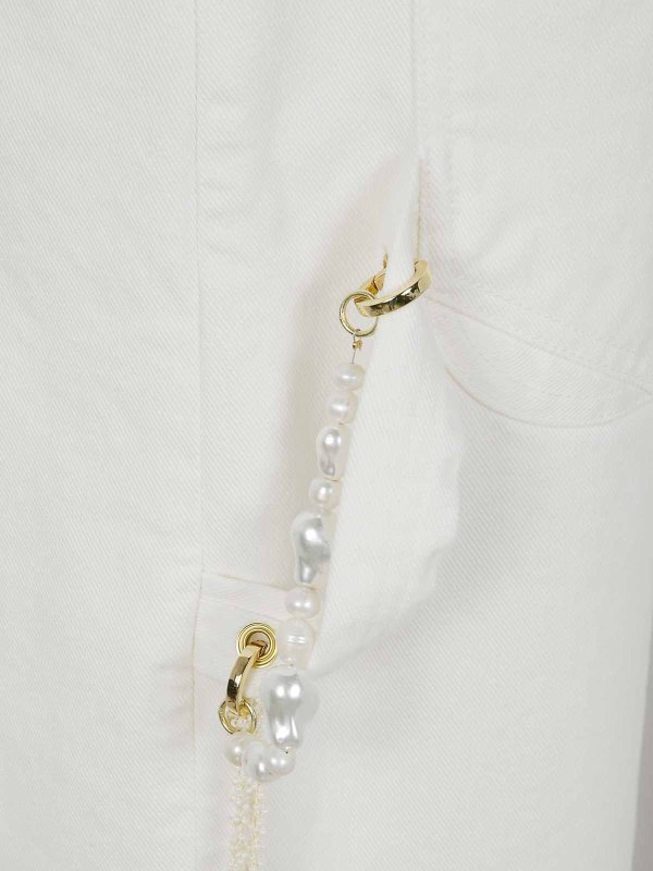 The Best Shops DARKPARK: Jeans à jambe droite - Jean Droit - Blanc