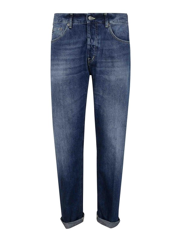 DONDUP: straight leg jeans - Bray 5Pockets Denim