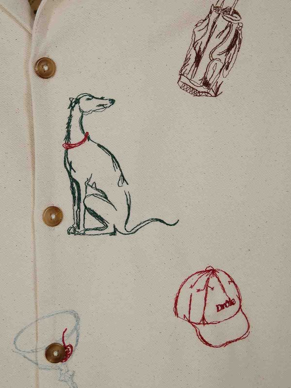 The Best Shops DRÔLE DE MONSIEUR: Chemises - Chemise - Couleur Chair