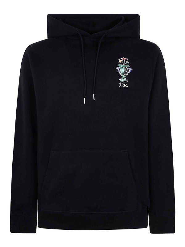 DRÔLE DE MONSIEUR: スウェット＆セーター - スウェットシャツ/セーター - 黒