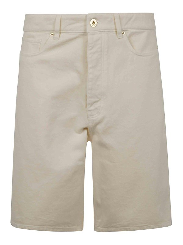 DRÔLE DE MONSIEUR: Hosen Shorts - Shorts - Weiß