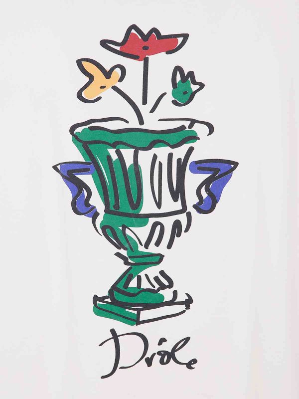 The Best Shops DRÔLE DE MONSIEUR: T-shirts - T-Shirt - Weiß