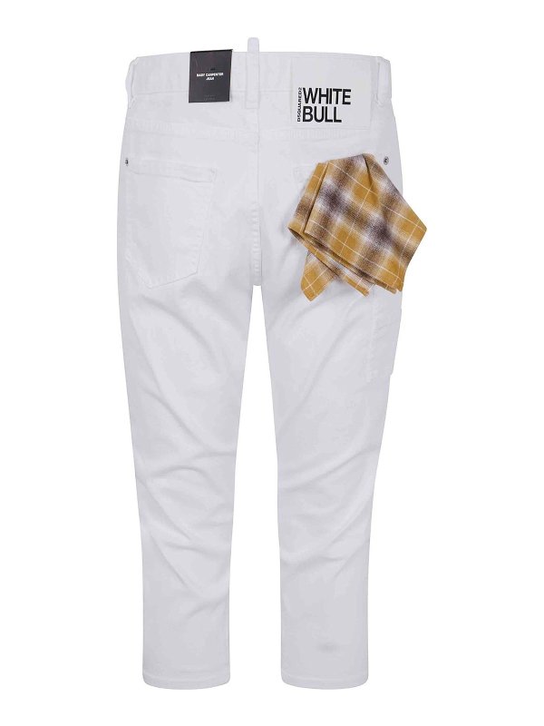 DSQUARED2: straight leg jeans online - Baby Carpenter Jean