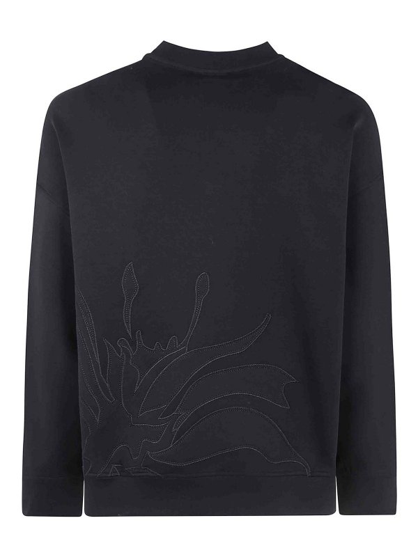 EMPORIO ARMANI: スウェット＆セーター online - スウェットシャツ/セーター - 黒