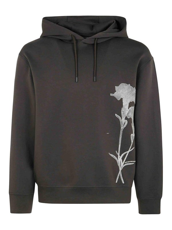 EMPORIO ARMANI: スウェット＆セーター - スウェットシャツ/セーター - 黒