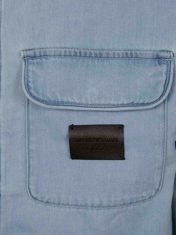 The Best Shops EMPORIO ARMANI: カジュアルジャケット - カジュアルジャケット - ブルー