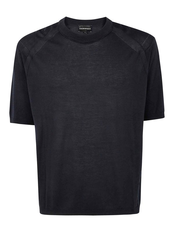 EMPORIO ARMANI: crew necks - Pullover