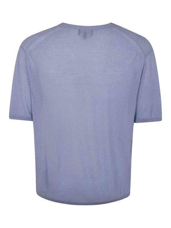 EMPORIO ARMANI: Pull col rond online - Pull Col Rond - Bleu