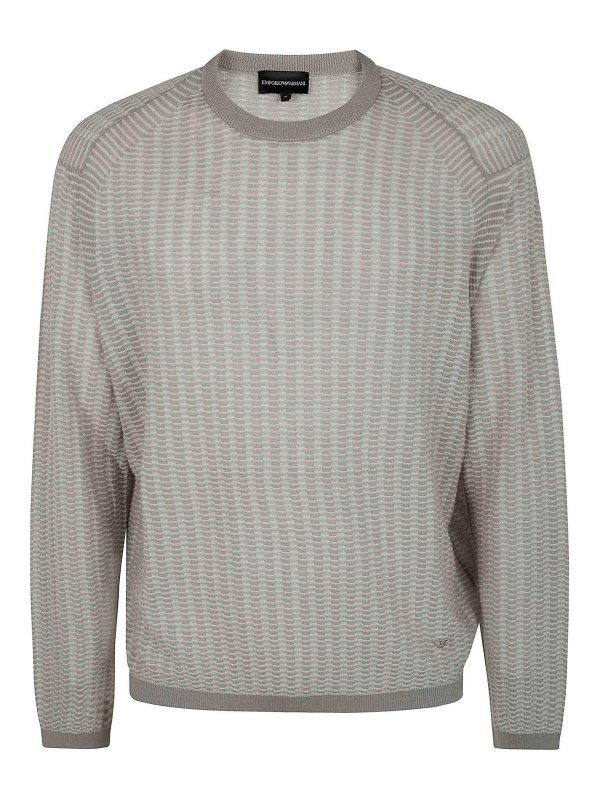 EMPORIO ARMANI: maglia collo rotondo - Pullover