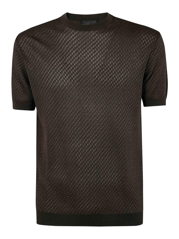 EMPORIO ARMANI: crew necks - Pullover