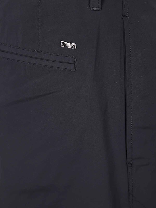 The Best Shops EMPORIO ARMANI: Casual Hosen - Casual Hose - Schwarz
