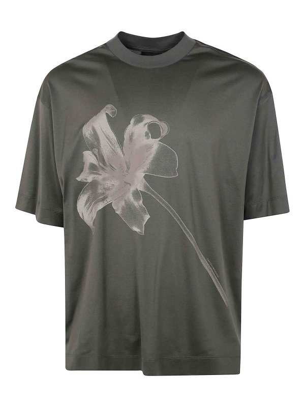 EMPORIO ARMANI: T-shirts - T-Shirt - Vert