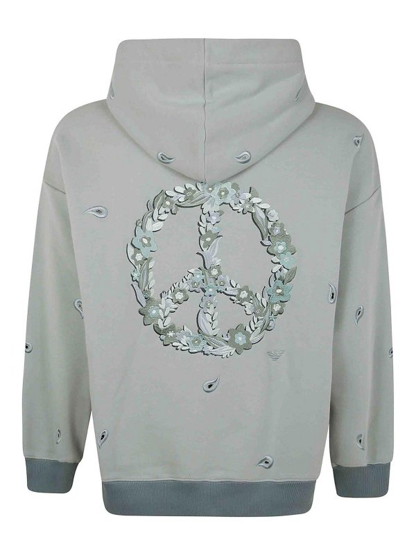 EMPORIO ARMANI: スウェット＆セーター online - スウェットシャツ/セーター - グレー