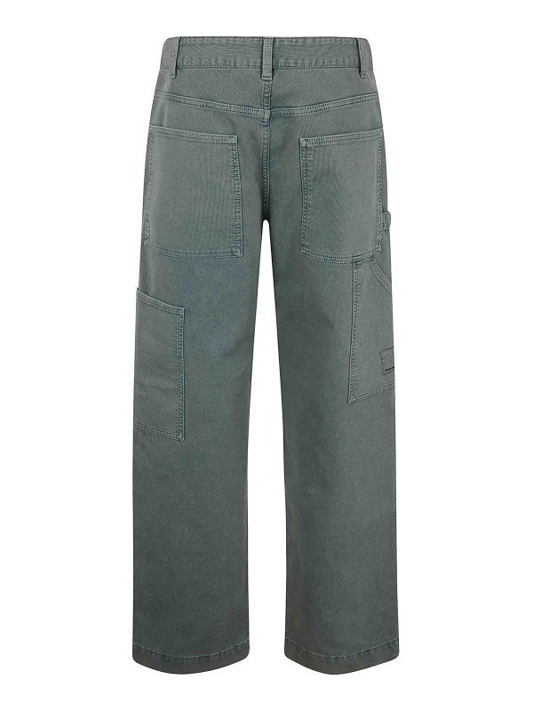 EMPORIO ARMANI: Jeans à jambe droite online - Jean Droit - Bleu