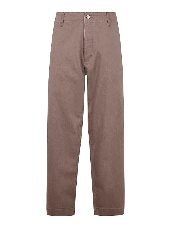EMPORIO ARMANI: Casual Hosen - Casual Hose - Braun