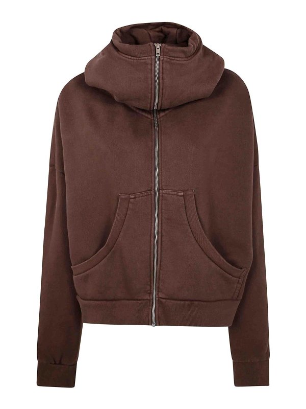 ENTIRE STUDIOS: Sweatshirts & Pulls - Sweat-Shirts - Marron