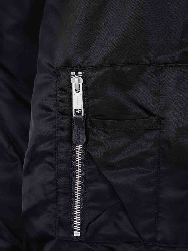 The Best Shops ENTIRE STUDIOS: ボンバージャケット - ボンバージャケット - 黒