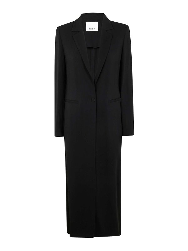 Erika Cavallini: knee length coats - Ginevra Caot