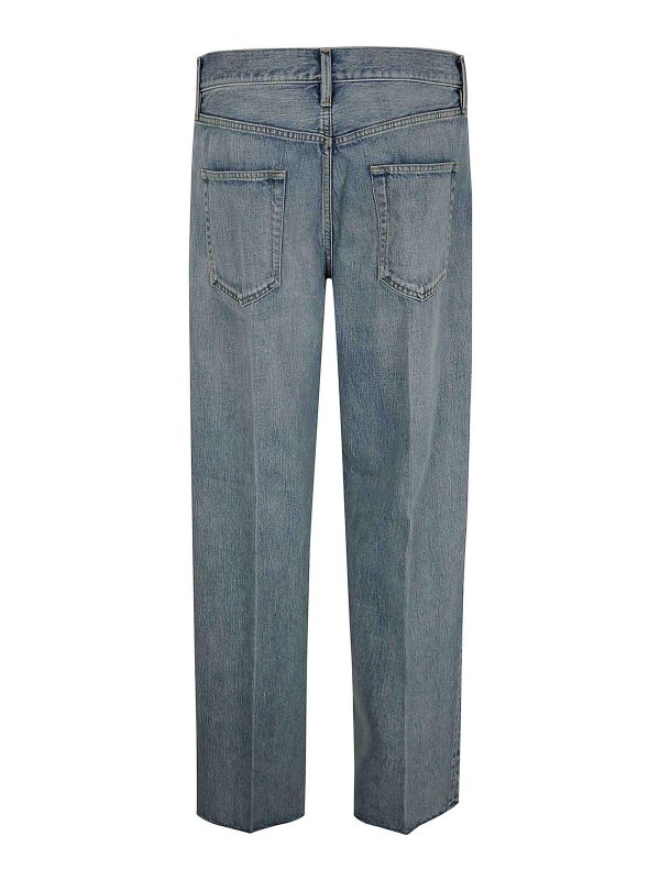 FEAR OF GOD: Jeans à jambe droite online - Jean Droit - Bleu