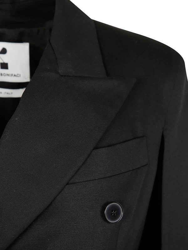 The Best Shops FEDERICA BONIFACI: カジュアルジャケット - カジュアルジャケット - 黒