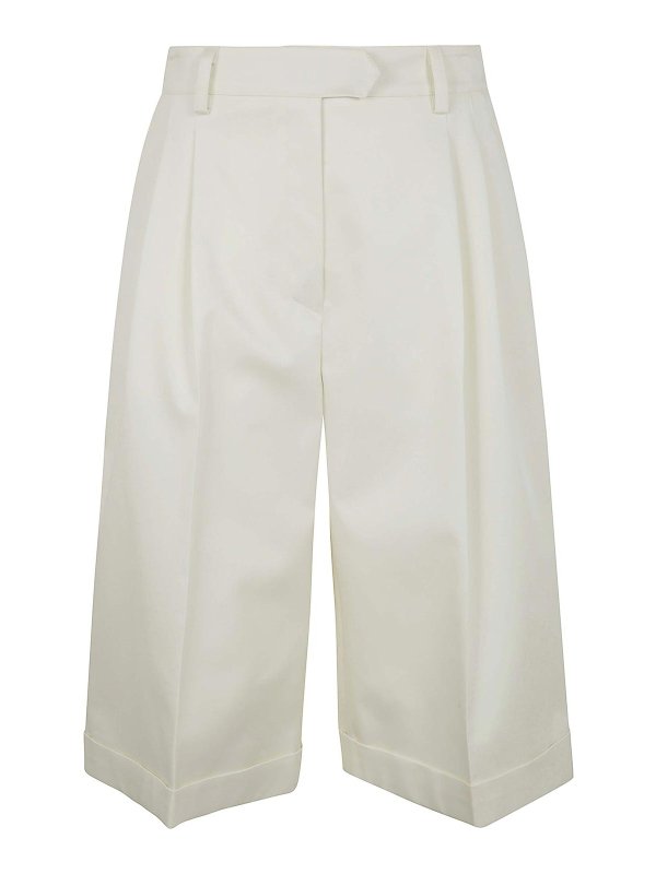 FEDERICA BONIFACI: Pantalones casual - Pantalón Casual - Blanco