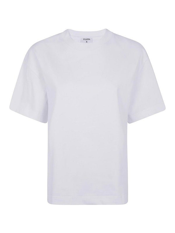 FILIPPA K: T-shirts - T-Shirt - Blanc