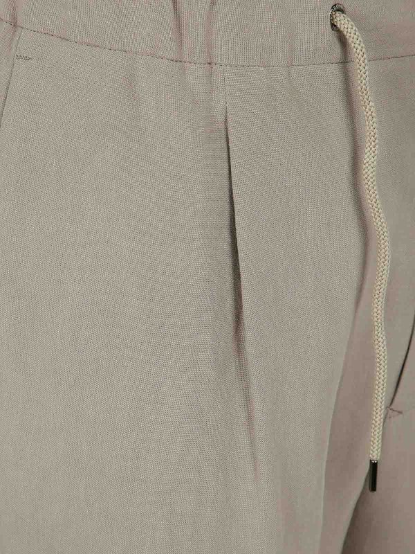 The Best Shops GIORGIO ARMANI: カジュアルトラウザー - カジュアルパンツ - ヌードカラー