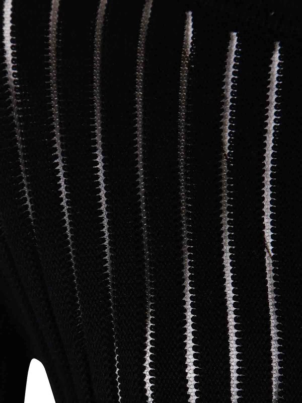 The Best Shops GOLDEN GOOSE: Suéteres con cuello pico - Suéter Cuello Redondo - Negro