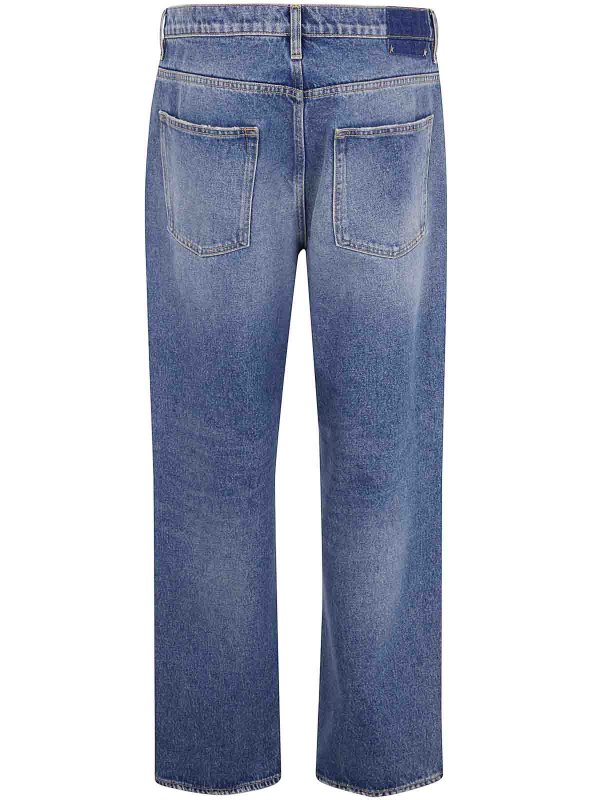 GOLDEN GOOSE: Jeans Rectos online - Vaqueros Rectos - Azul