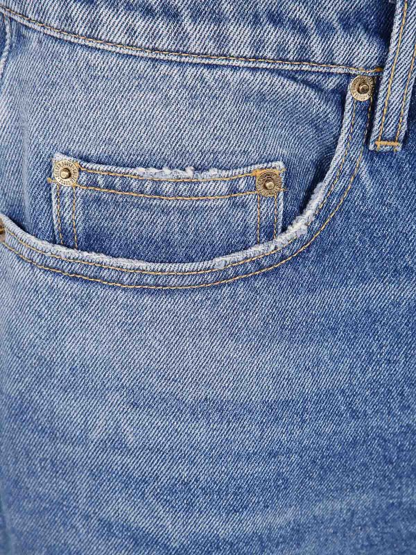 The Best Shops GOLDEN GOOSE: Jeans Rectos - Vaqueros Rectos - Azul