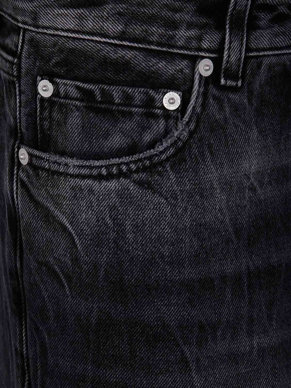 The Best Shops HAIKURE: ストレートジーンズ - ストレートジーンズ - 黒