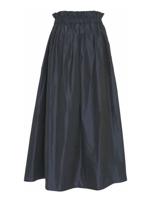 HERNO: Knielange und Midi Röcke online - Midirock - Blau