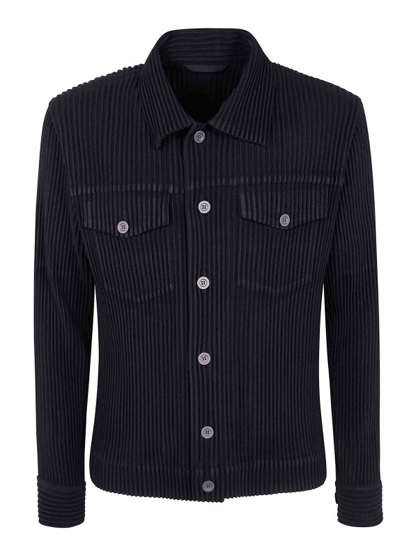 issey miyake men ジャケット　ブラック 96AW ISSEY MIYAKE MEN Parachute Cargo Bomber Jacket 黒 M 90s