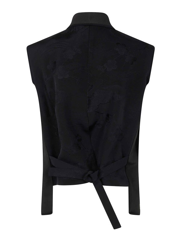 IBRIGU: tunics online - Traditional Printed Kimono Sleeveless Jacket