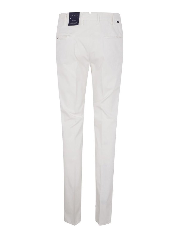 INCOTEX: Casual Hosen online - Casual Hose - Weiß