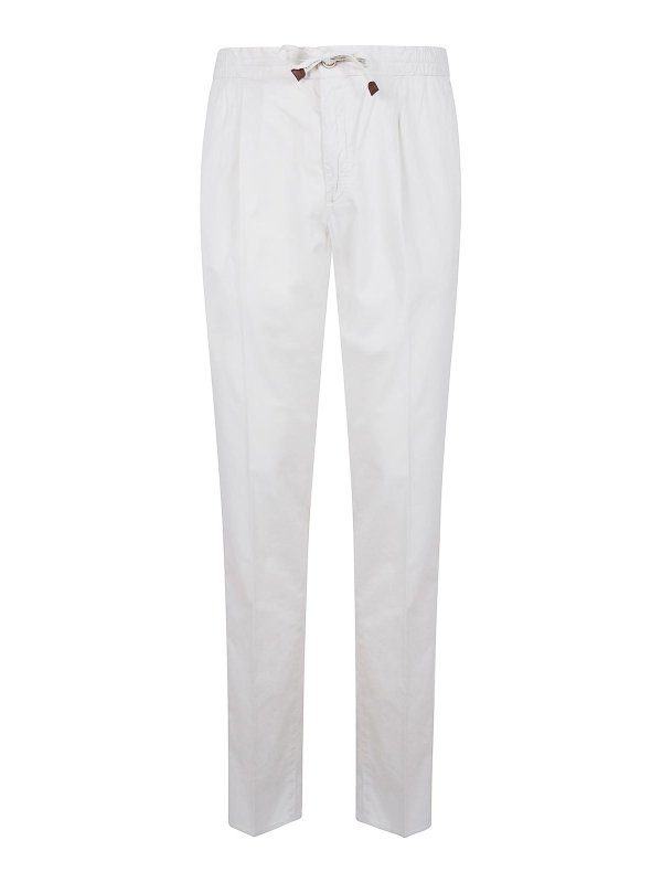 INCOTEX: casual trousers - Tapered Fit Trousers
