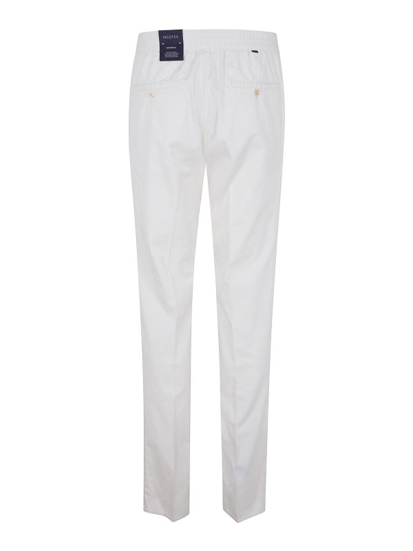 INCOTEX: casual trousers online - Tapered Fit Trousers