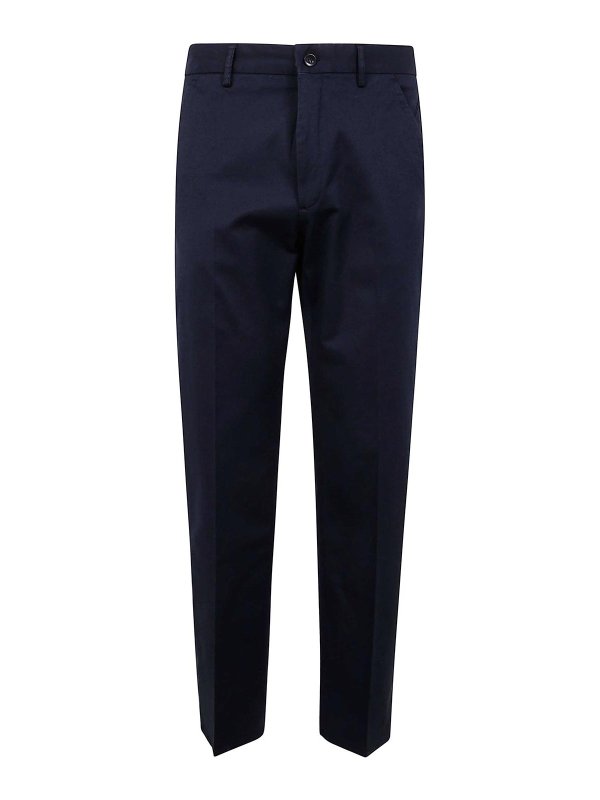 INCOTEX: casual trousers - Regular Leg Trousers